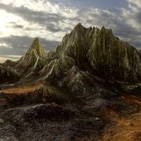 Mountain Landscape  Rocky
