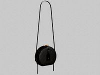 Louis Vuitton Boite Chapeau Souple Bag Black Leather Monogram