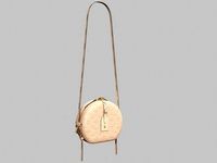 Louis Vuitton Boite Chapeau Souple Bag Cream Leather Monogram