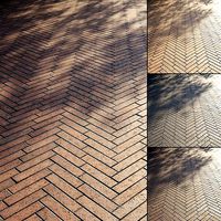 Clinker paving slabs Type