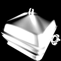 Silver Serving Bowl