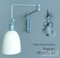 Pimlico Swing-Arm Sconce