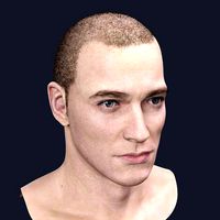Short Hair Realistic Man