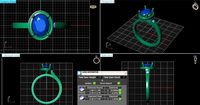 Diamond Ring 3d model