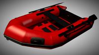 Rubber dinghy