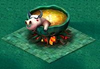 Cartoon version - Tauren oil pan bath