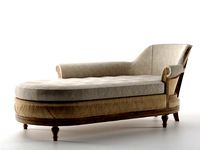 Deconstructed French Victorian Left Arm Chaise