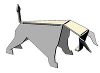 bull model from sheet metal 3D