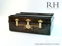 iron traveler's trunk
