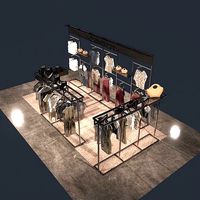 SMALL CLOTHES STORE FULL SCENE