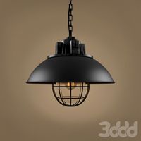 Restoration Hardware industrial lamp