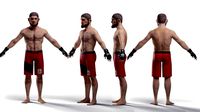 khabib nurmagomedov 3d model