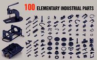 100 elementary industrial parts