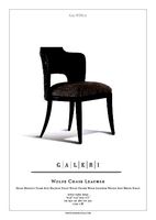 BOYD BLUE WOLFE DINING CHAIR