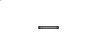 Poigne trier mince aluminium - Pellicul argent