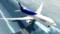LAN Airlines Boeing 787 despegando de Lima, Perú.