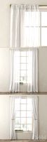 RH/ METALLIC SHEER LINEN DRAPERY PANEL