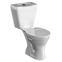 Two piece oval EWC toilet 3D model Modeled in 3ds max