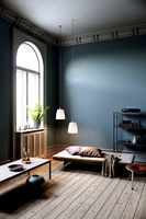 Twin Lamps interior scene