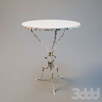 Toulouse Painted Iron Side Table