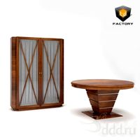 Art deko Buffet and table set