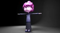 Charactor Cartoon old woman