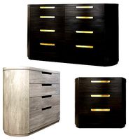 Dresser nightstand Palmer by Brownstone Furniture