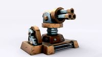 Cartoon Turret