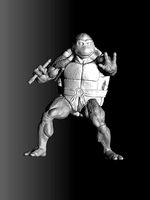 Ninja turtle Mikelangelo | 3D