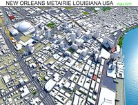 New Orleans Kenner Metairie Louisiana USA 90km