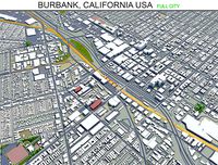 Burbank City California 30km