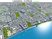 Limassol City Cyprus 40km AI