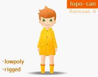 lopo-san Raincoat-A