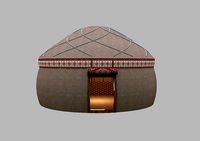 Medieval Turkish Old Tent- Turk Cadiri