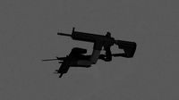 Low-poly M416