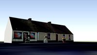Cottages, Main Street, Moneygall, Ireland