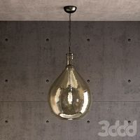 Clift Oversized Glass Pendant