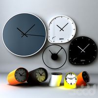 Подборка дизайнерских часов / Clock set