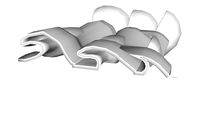 papier,vague, forme, eau, drap, serviette,Vagueness(Wave), shape,