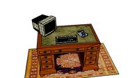Buisness Desk with Accesoir