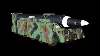 Hwasong 12 missile launcher
