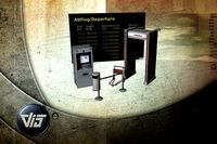 Airport terminal props