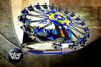 Mobile fairground rides