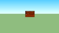Scale Model Horse Stall--Furnished