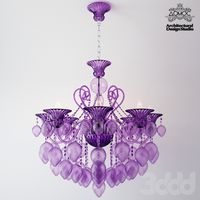 Bella Vetro 8 Light Chianti Chandelier