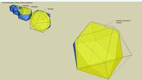 Icosahedron sections