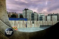 Innercity racing track