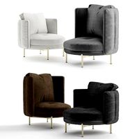 Minotti torii armchair
