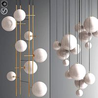 Bolle Tela Gallotti And Magic pendant Cluster Chandelier