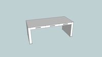 Mesa Belesa de 2100 x 1000